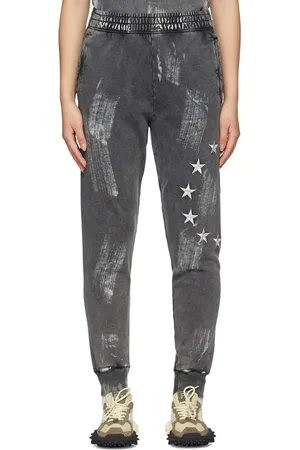 Etudes Pantalon de survêtement gris en coton exclusif à SSENSE