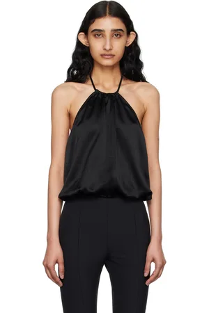 Elleme Chemisier drapé noir