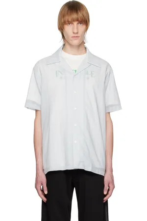 Insatiable High Chemise DJ bleue exclusive à SSENSE
