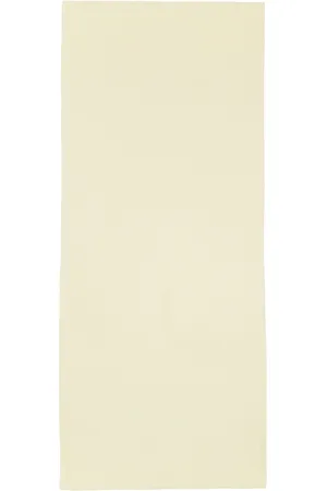 Aspesi Écharpe blanc cassé à fermoir coulissant