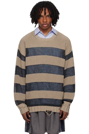 F/CE Pull à effet usé