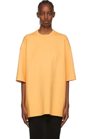 Peter Do T-shirt orange en viscose