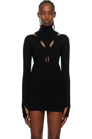 DION LEE Col roulé Skivvy noir