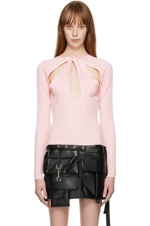 COPERNI Chemisier torsadé rose