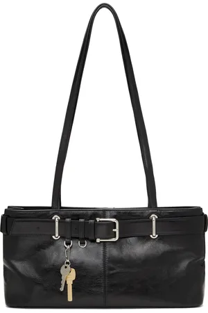 OSOI Sac porté épaule noir à boucle Brocle