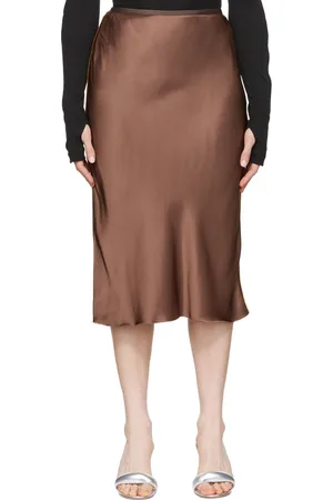 Helmut Lang Jupe midi brune