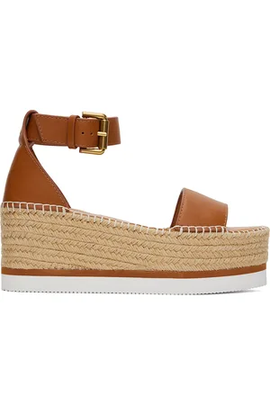 See by Chloé Sandales de style espadrille Glyn brun clair