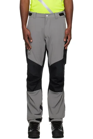 TMS.SITE Pantalon cargo noir et gris exclusif à SSENSE