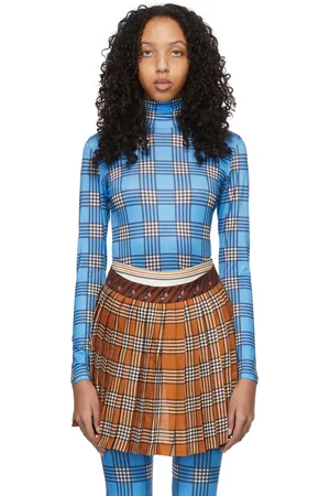 Shuting Qiu T-shirt bleu en polyester