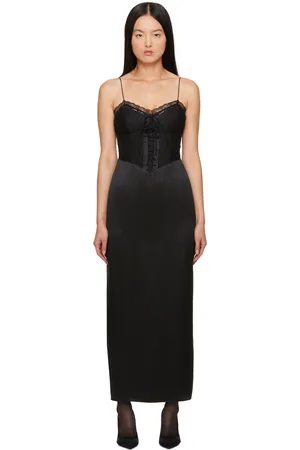 Reformation Robe midi Peniel noire