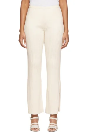 SIR Pantalon de survêtement Enes blanc cassé