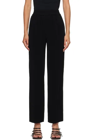 CO Pantalon noir à taille élastique