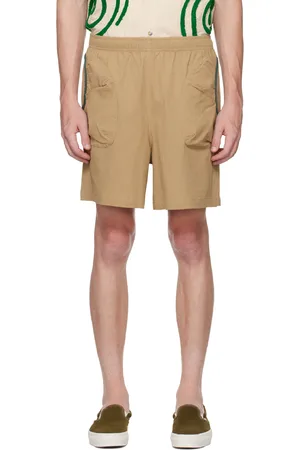 Brain Dead Short de randonnée beige à poches