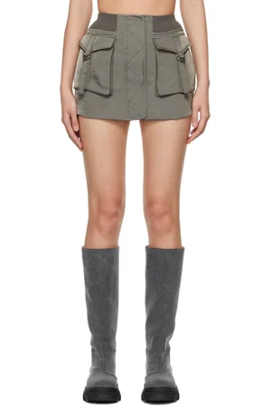 DION LEE Minijupe Aviator kaki