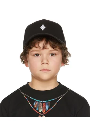 MARCELO BURLON Enfant | Casquette noire à logo