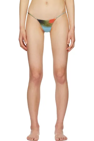 Miaou Culotte de bikini Itty Bitty bleue