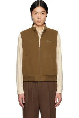 Auralee Veste Mosser brune