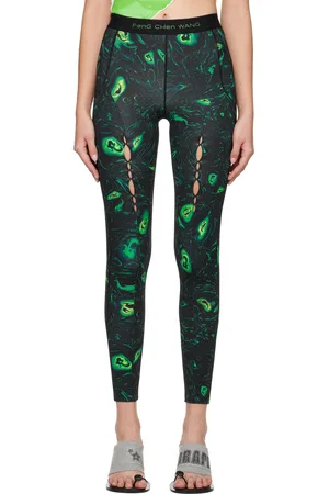 Feng Chen Wang Legging de sport Phoenix noir