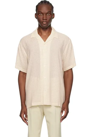 Saturdays NYC Chemise Canty blanc cassé
