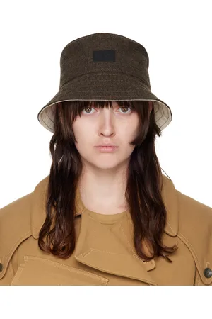 RAG&BONE Chapeau de plage Addison brun