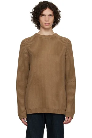 Joseph Pull brun clair à manches raglan