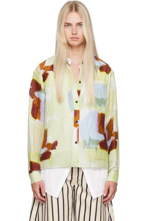 HENRIK VIBSKOV Chemise Eidetic verte