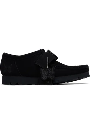 Pins & Needles Flâneurs Walla noirs à bride édition Clarks Originals