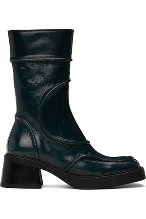 Miista Bottes Malene bleu marine