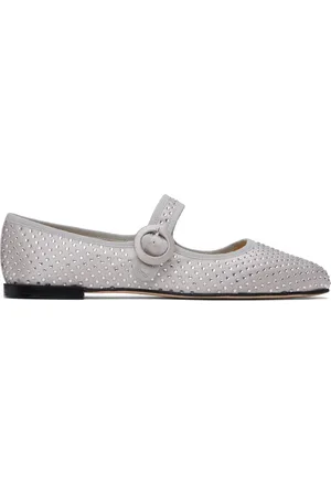 Repetto Ballerines de style Charles IX Georgia grises