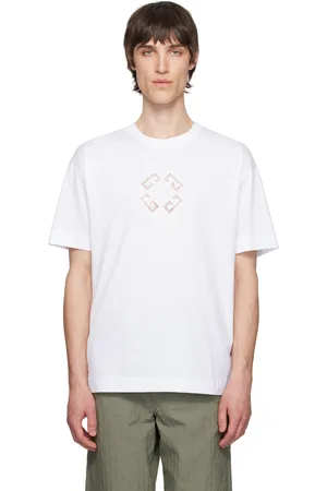 Givenchy T-shirt blanc en coton à monogrammes 72