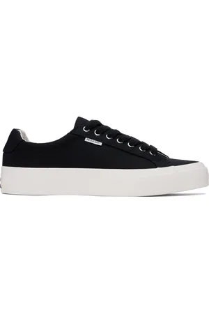 Paul Smith Baskets Amos noires en canevas