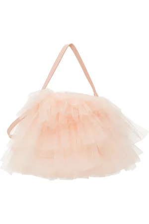 Simone Rocha Mini sac de style tutu rose à volants