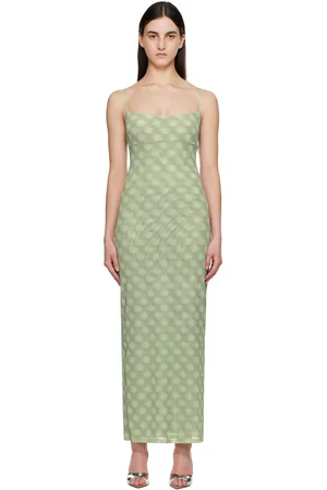 Miaou Robe longue Thais verte
