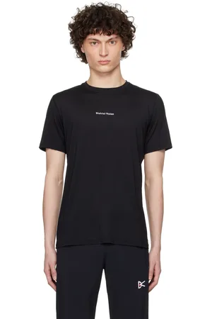 District Vision T-shirt à manches courtes ultraléger noir en nylon infusé à l