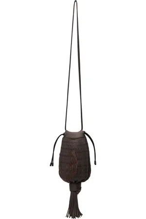 LEMAIRE Pochette Octopus brune édition FILT