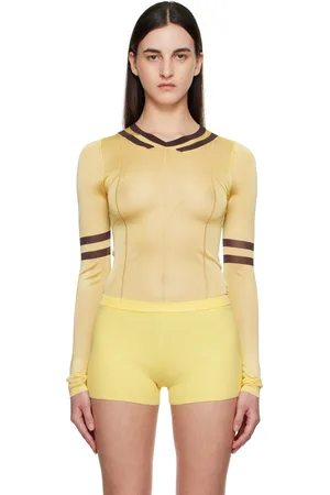 Miaou Pull Monica jaune