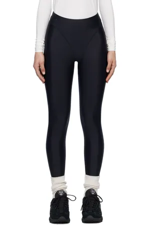 District Vision Legging de sport long noir à poches