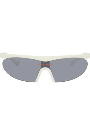 District Vision Lunettes de soleil Koharu Eclipse blanc cassé