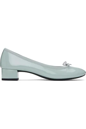 Repetto Chaussures à talon Camille bleues à semelle en caoutchouc