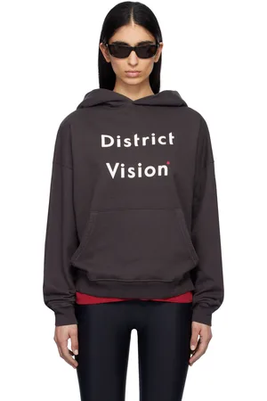 District Vision Pull à capuche California noir en coton