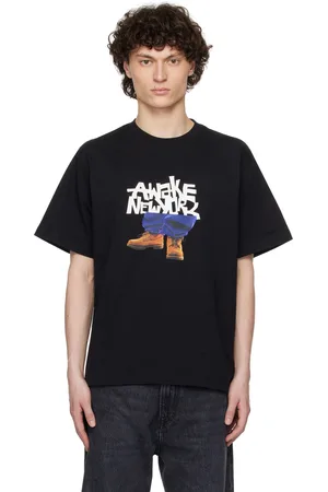 AWAKE NY T-shirt noir à image de bottes