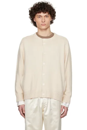 BODE Cardigan Meringue blanc cassé