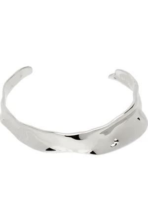 DRIES VAN NOTEN Bracelet argenté en laiton