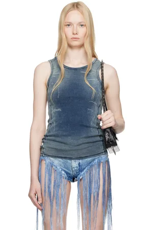 Diesel Débardeur Go bleu