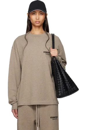 FEAR OF GOD T-shirt à manches longues gris - Core