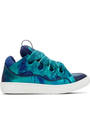 Lanvin Baskets Curb bleues