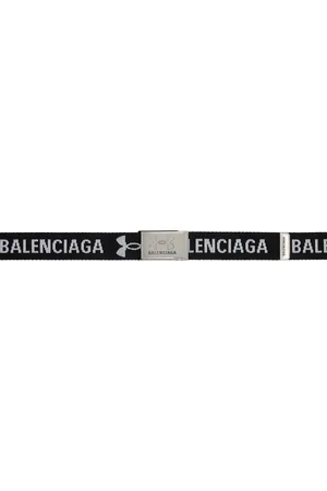 Balenciaga Ceinture noire de style planchiste édition Under Armour