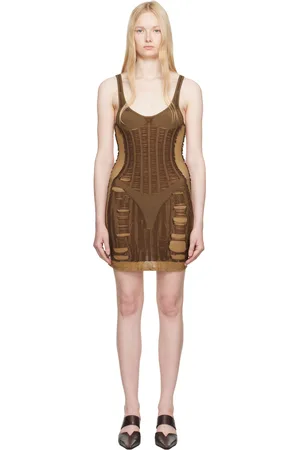 Diesel Robe courte Calimera brune
