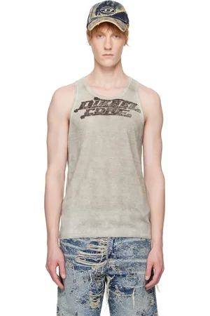 Diesel Débardeur beige en tricot