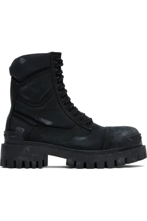Balenciaga Bottes militaires Strike noires